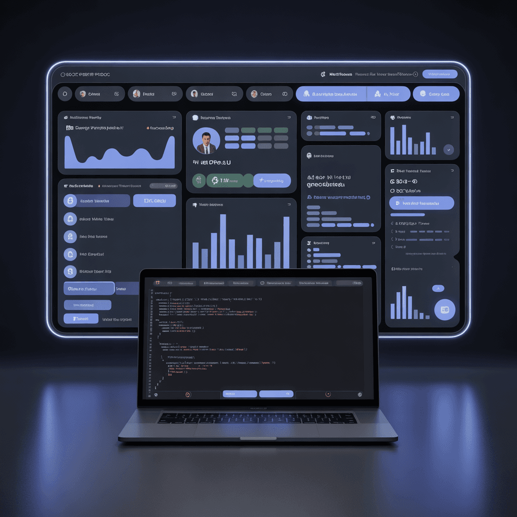 MVPs & Dashboards (React / Next.js) illustration